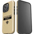 NFL New Orleans Saints Gold Performance Series iPhone 16 Pro Impact Case